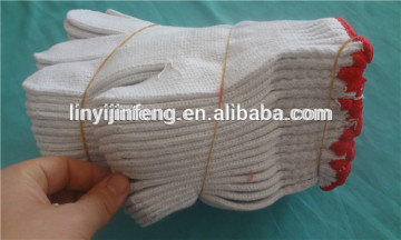 cheap cotton and wool knitting safety working gloves white cotton knitting gloves