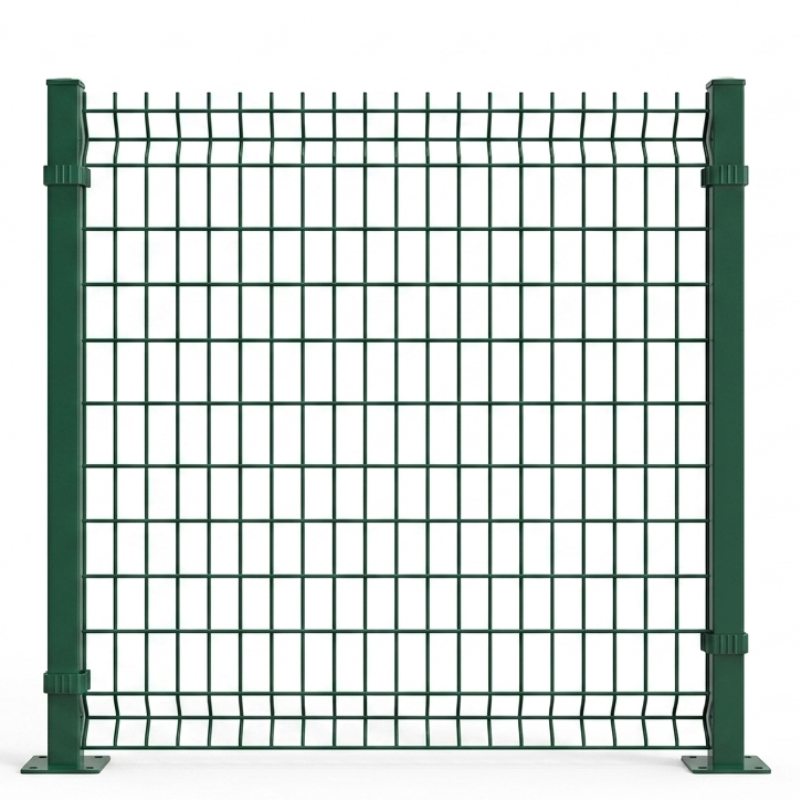 Recinzione in rete saldata in PVC | ANJIA – Pannello da giardino resistente alla corrosione Green PVC coated welded mesh fence panel – decorative and durable, ANJIA factory direct