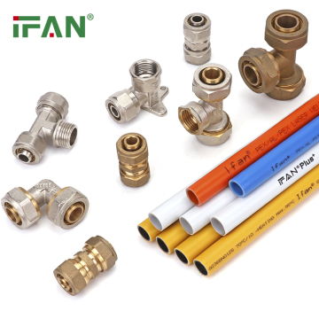 IFAN Plumbing Fittings: 16mm, 20mm, 32mm PEX, Al PEX Compression Fittings and Brass Accessories for Plumbing Projects