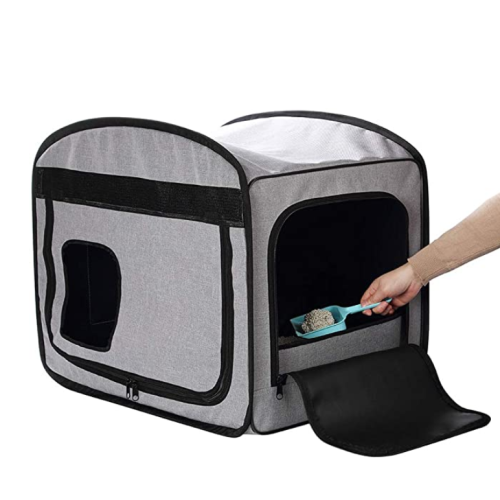 Cat Cage Litter Box Enclosures