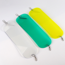 11 Inch Trolling Flasher Luminous Glow Salmon Flashers and Dodgers