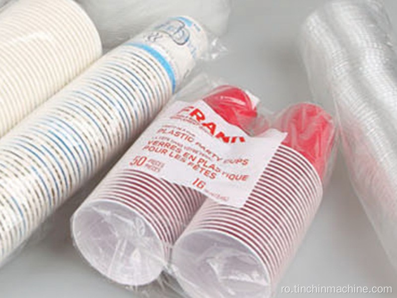 Mașină completă de ambalare a capacului din plastic complet