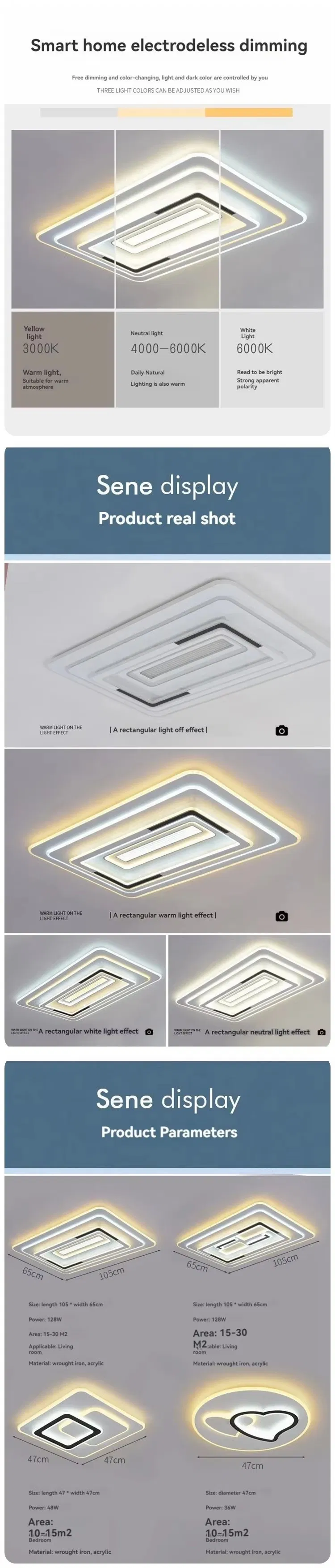 Elegant Crystal Ceiling Light for Full Spectrum Home Illumination