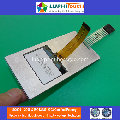 OLED Display Al Backer Integrated Assembly Membrane Switch