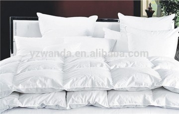 Wholesale cheap king size duck feather bedding comforter set