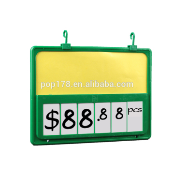 Supermarket Plastic Products Name Tag Holders For Sale