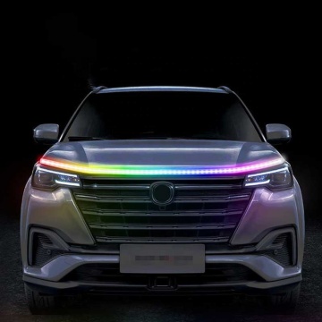 Custom Atmosphere Lights Bars DRL Strip Flexible LED Control Hood Light