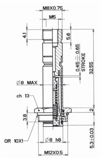 Brass Normally Closed NC Solenoid Operator