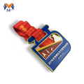 Red Medal Ribbon Colour Race Run Medal