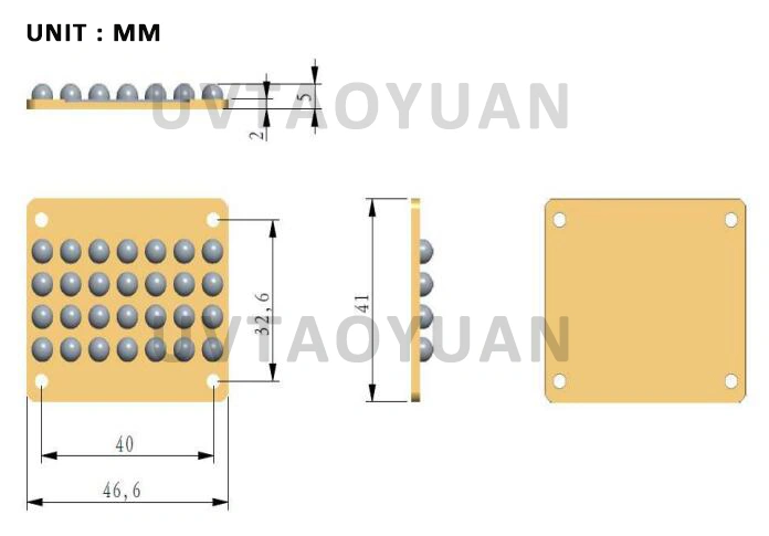 385nm 400W Curing Module UV LED Special for Printing Press