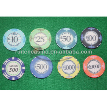 12g Professional Ceramic Poker Chips Custom Poker Chips