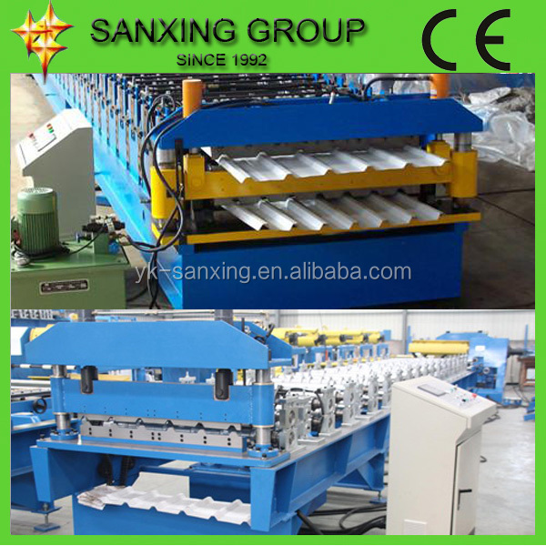 double layer galvanized  roof roll forming machine