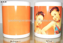 Full decal color changing drinking cup