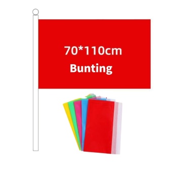 Country-Themed Blue Yellow Red Flag Promotion Banner