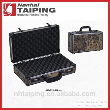 Medium Aluminum Care Gun Case Hard Carry Gun Case