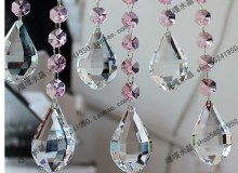 38-63 mm crystal lighting pendant glass hanging drops for wedding decoration