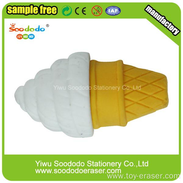 Ice cream Food Shaped Stationery Eraser Manufactory