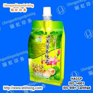 Spout Gusset Bag for Drinks Package