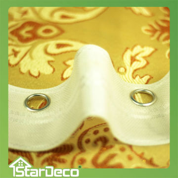 Curtain tape with hole,white eyelet curtain tape with ring