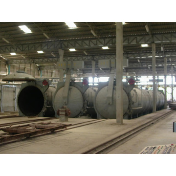 Aut2 × 27m AAC Autoclave สำหรับอุตสาหกรรม