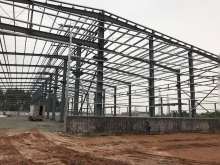 customized steel construction prefab auto workshop design