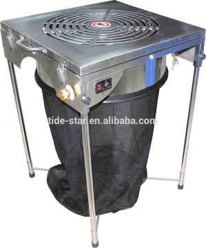 Hydroponic leaf trimmer machine