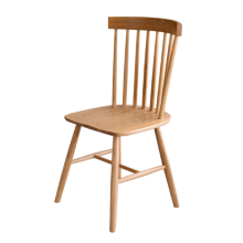 White Metal Windsor Chair for Restaurant Cafe Coffee Shop