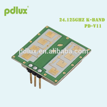 24.125GHz Microwave Motion Sensor Doppler Transceiver Module PD-V11