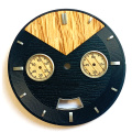 Special Wooden Dial For Chronograph Watch