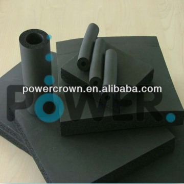 flexible thermal insulation sheets/rubber foam black insulation sheet