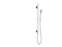 Slim sliding bar shower set