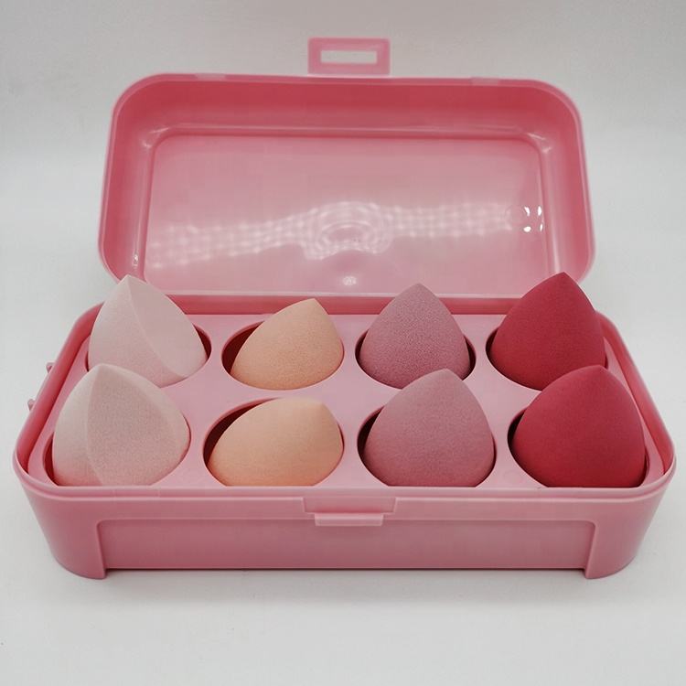 Free Sample 8pcsbox Pink Latex Free Beauty Makeup Sponge Egg3 Jpg