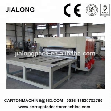 semi Automatic Flexo Printer Slotter Die Cutter