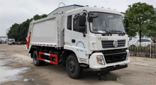 New 12 square compression garbage truck