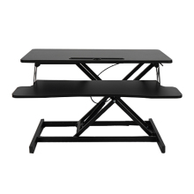 Ergonomic Gas Spring Height Adjustable Computer Riser Workstation