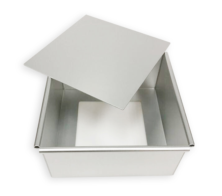 4'5'6'8'10' Square Aluminium Alloy Cake Mold (6)