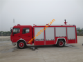 6ton Ukuran Dongfeng Fire Truck Euro4