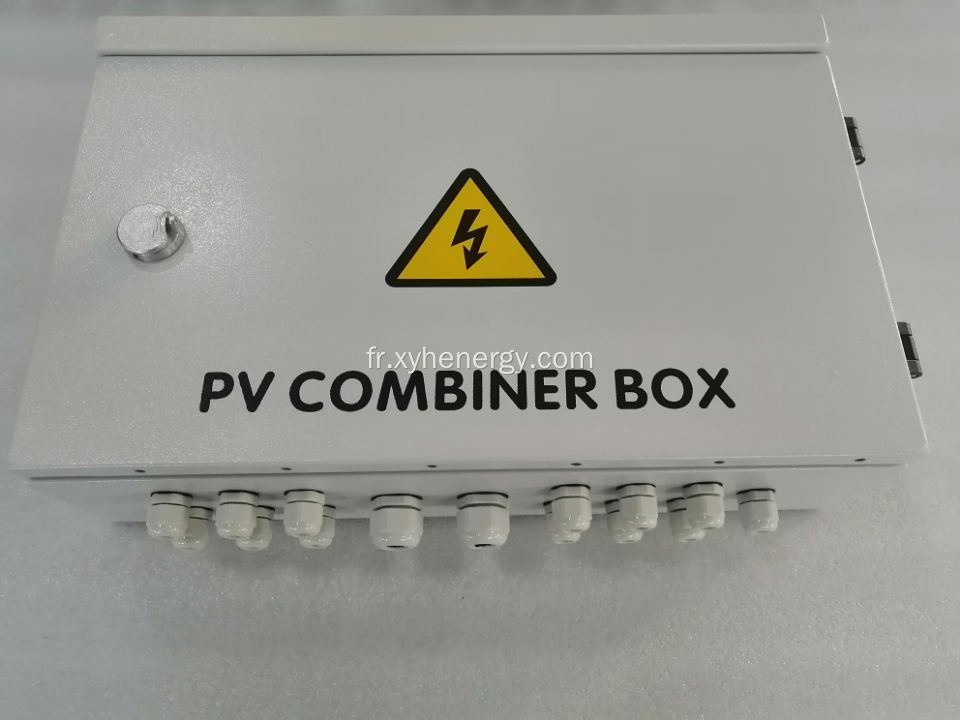 Boîte de combinaison solaire PV