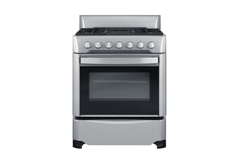 5-burner gas stove with oven