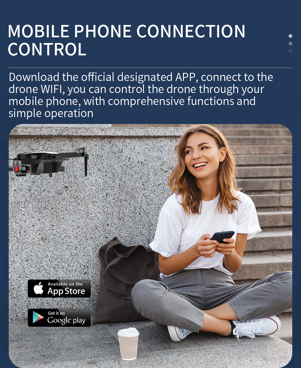 ZLL SG907SE Electrically adjustable camera brushless UAV HD 4K aerial photography remote control aircraft four axis aircraft