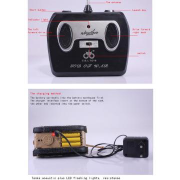 Radio controlled tank