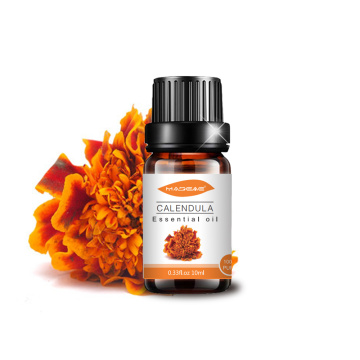 Olio essenziale per calendula di fornitura di fabbrica per il viso della pelle