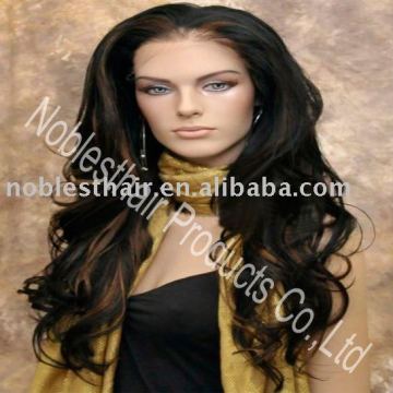 Malaysian virgin Remy hair Kosher wig