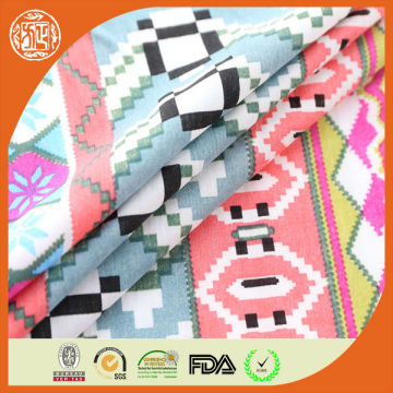 reactive printed rayon fabric