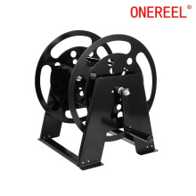 100ft Black Steel RV Electrical Cord Roll