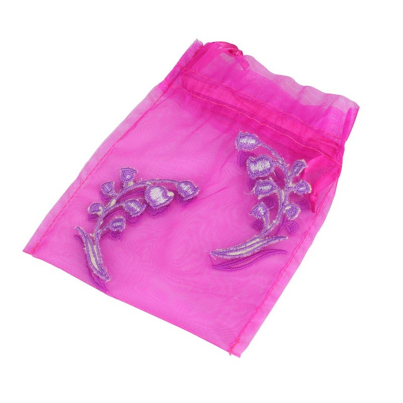 अनुकूलित त्यौहार कैंडी उपहार organza drawstring बैग