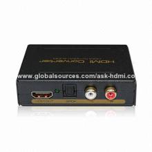 HDMI Audio Extractor with 5V DC/1A Power Supply, Audio Mode Switch