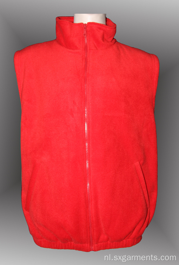 Mannen Red Vest Winter