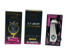 Muha Meds 3500mg thc cbd oil Vaporizer