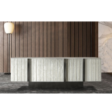 Marble Top Sideboards with Stainless Steel Base for Living Room - Professional Customization Service